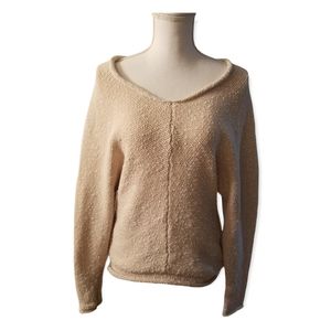 Free People oversized, soft, nubby sweater